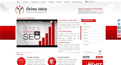 Desktop Screenshot of otimaideia.com.br